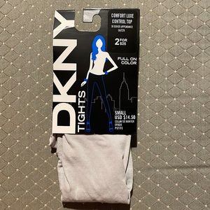 DKNY Gray Tights (Small)